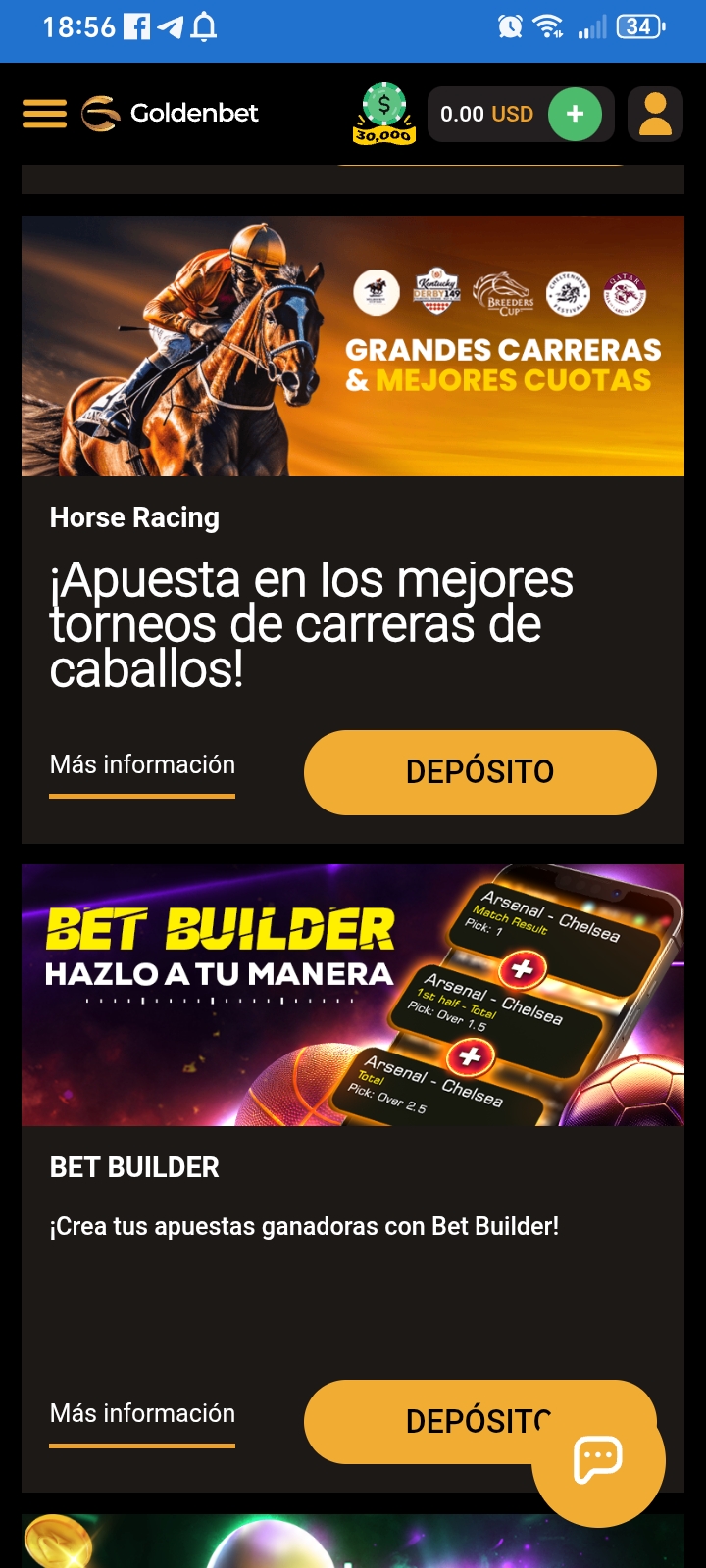 Goldenbet promo code