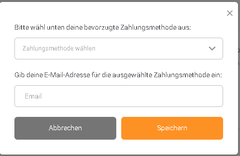 Zahlungsdetails chipy