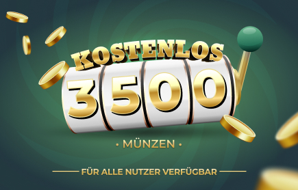 3.500 Münzen KOSTENLOSE TEILNAHME Verlosung 23. Oktober 2026