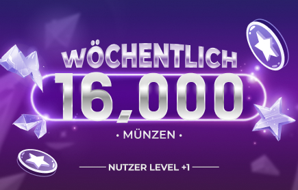 Wöchentliche Verlosung - 16.000 Münzen (19. Oktober - 25. Oktober 2026)