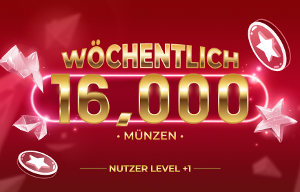 Wöchentliche Verlosung – 16.000 Münzen (21. September – 27. September 2026)