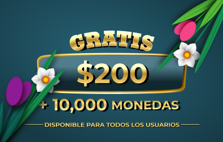 Rifa GRATUITA Marzo 2026: $200 + 10,000 Monedas