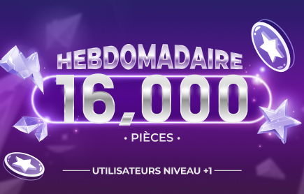 Tirage hebdomadaire - 16 000 Pièces (19 octobre - 25 octobre 2026)