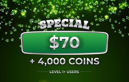 Blazin' Emeralds Sweepstake: $70 + 4,000 Coins image
