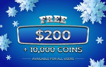 FREE Sweepstake Jan 2023: $200 + 10,000 Coins! image