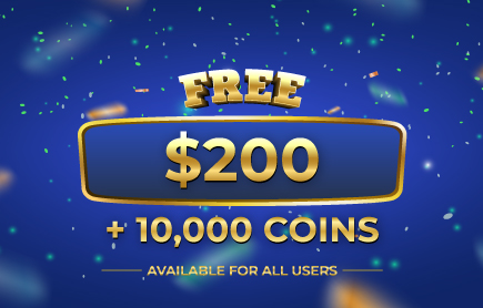 FREE Sweepstake Nov 2023: $200 + 10,000 Coins image
