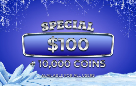 Ice Me Out Sweepstake 2023: $100 + 10,000 Coins image