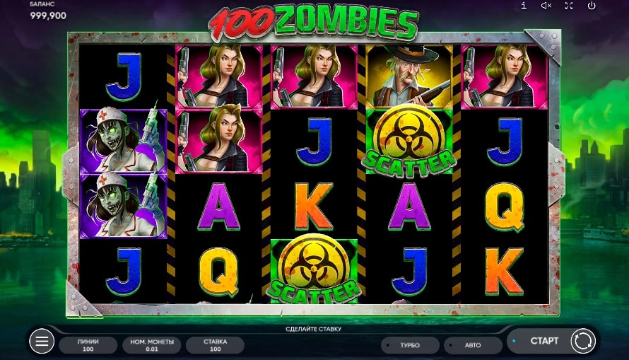 100 zombies slot game endorphina