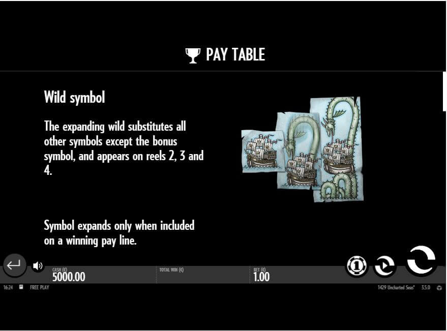 1429 uncharted seas online slot game wild symbols explained
