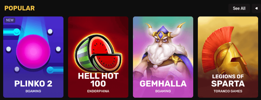 24casino game library