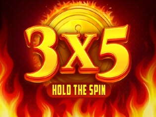 3x5 hold the spin by gamzix logo