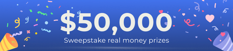 50k sweepstake real money prizes