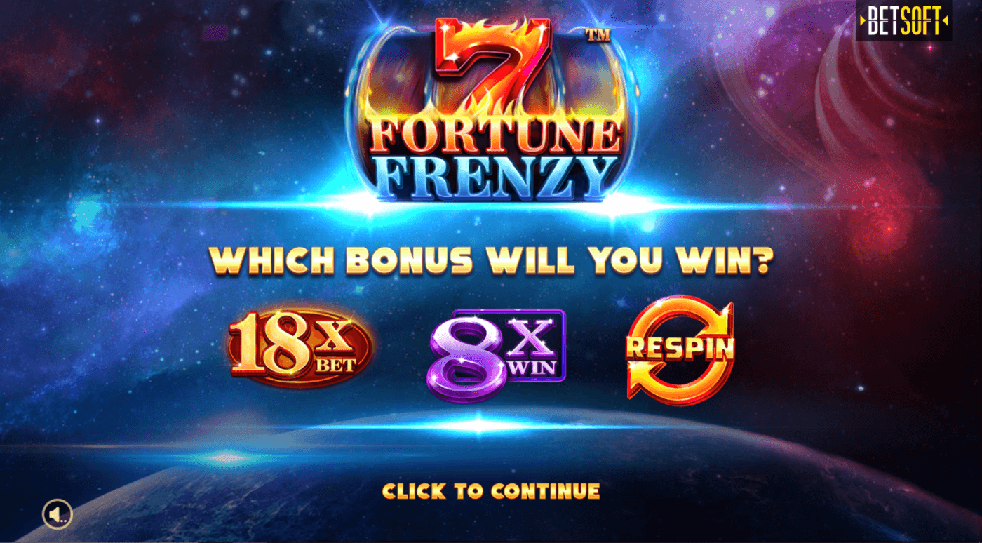 7 Fortune Frenzy online slot game features