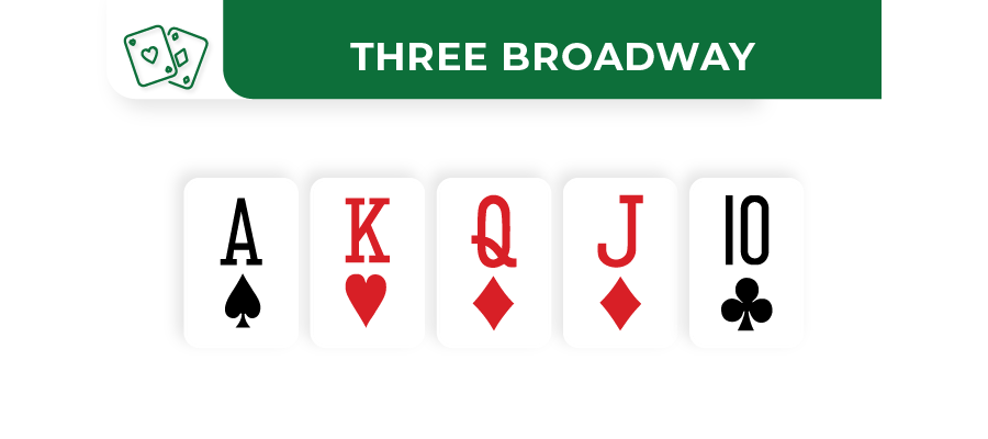 3 broadway cards