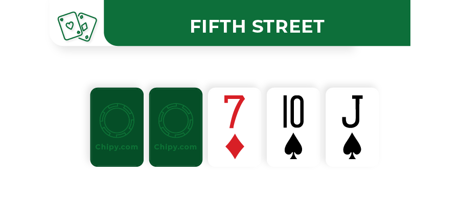 fifth street in 7 card stud