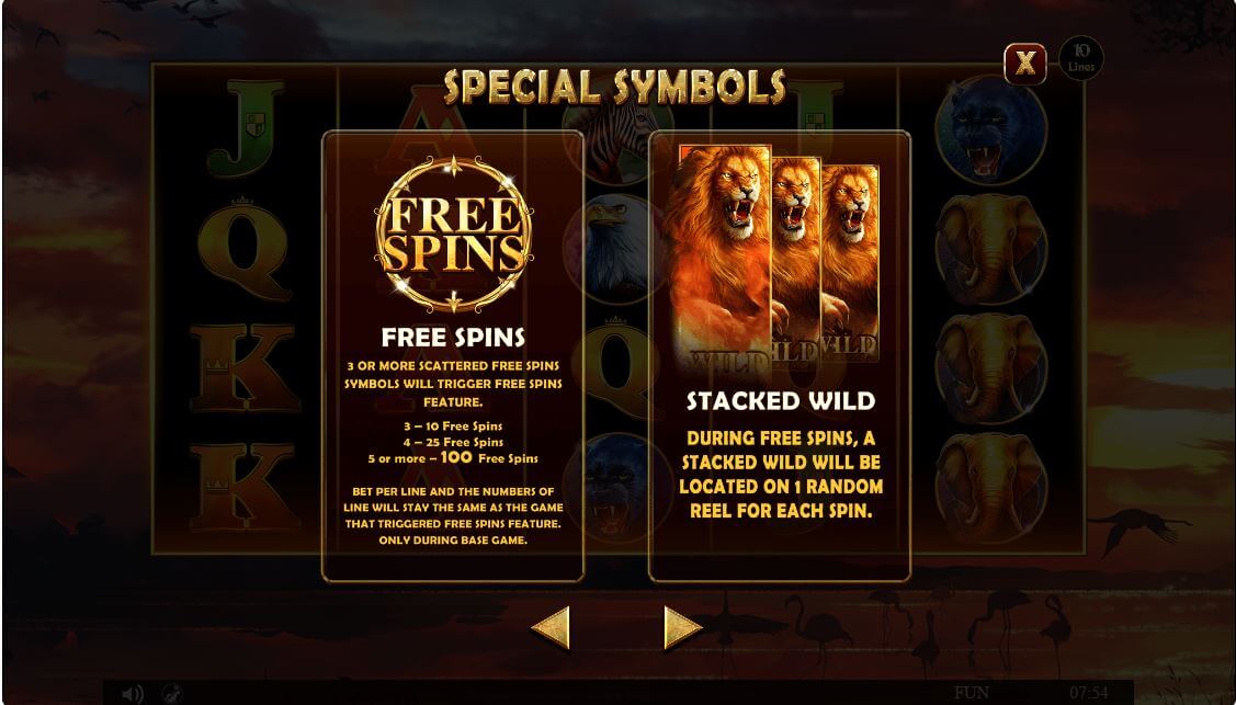 Spinomenal African Fortune Online Slot Special Features Explained