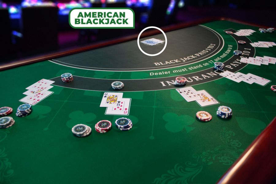 American Blackjack Table