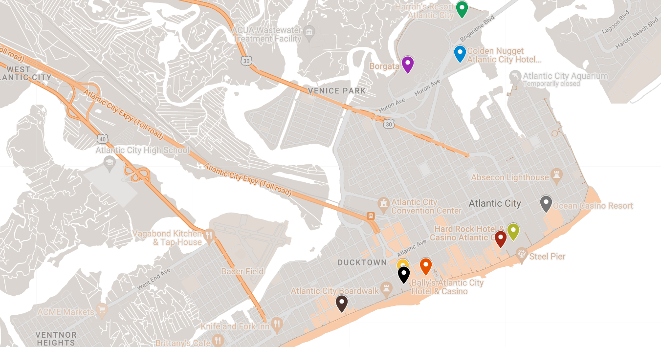 Atlantic City Casinos