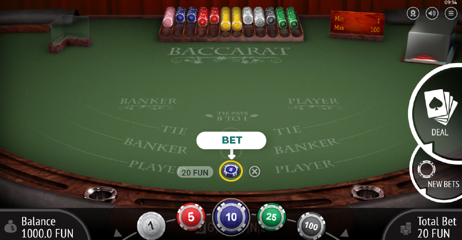 Free Baccarat Games - Play & Practice Baccarat Online for Free