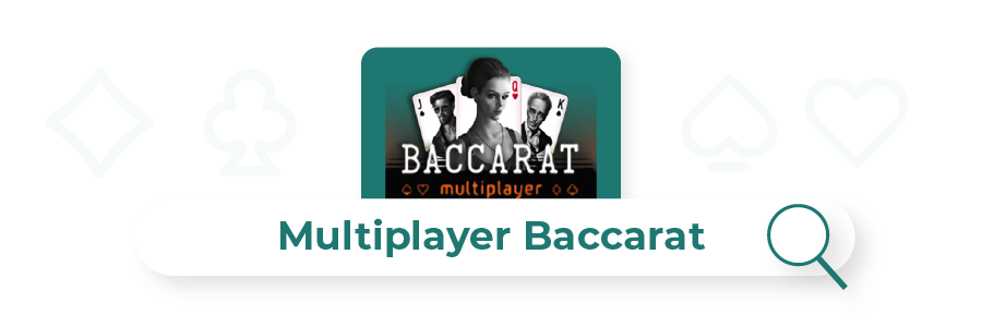Image de baccarat multijoueur