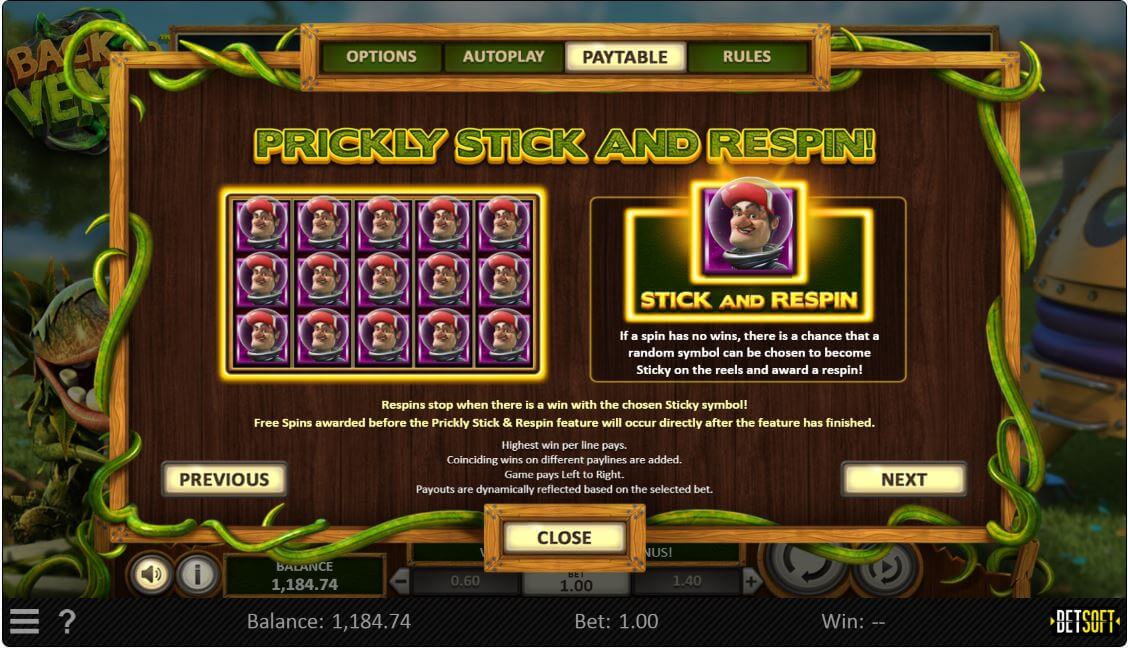 Betsoft Back to Venus Slot Special Feature Explained