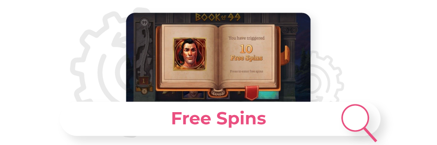 book of 99 free spins