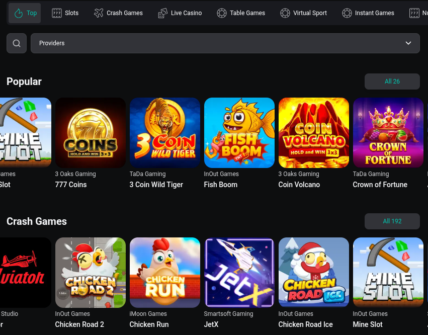 Betfm Casino Game Library