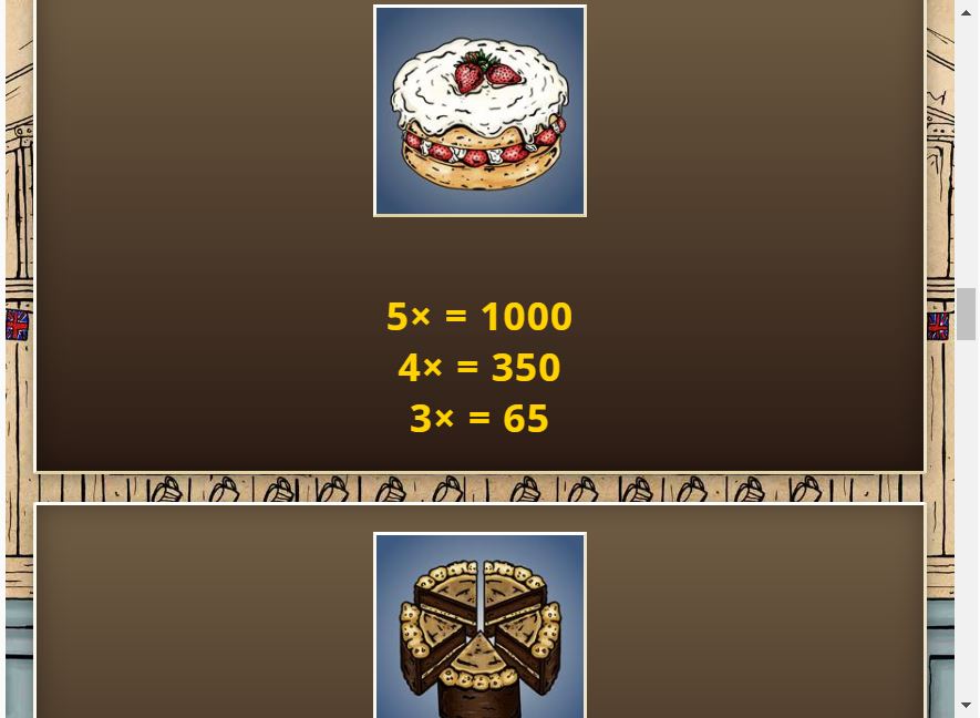 Big British Bake Slot Game Multiplier Feature