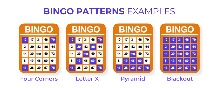 bingo patterns examples