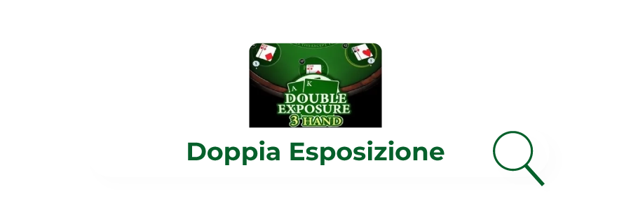 immagine di Gioco di Blackjack Esposizione Doppia