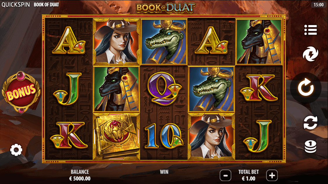 Book of Duat Online Slots Game Reels