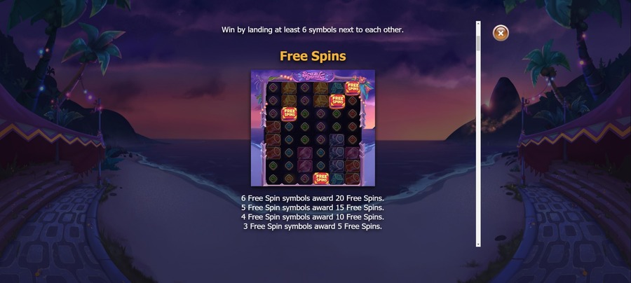 Brazil Bomba online slot game free spins