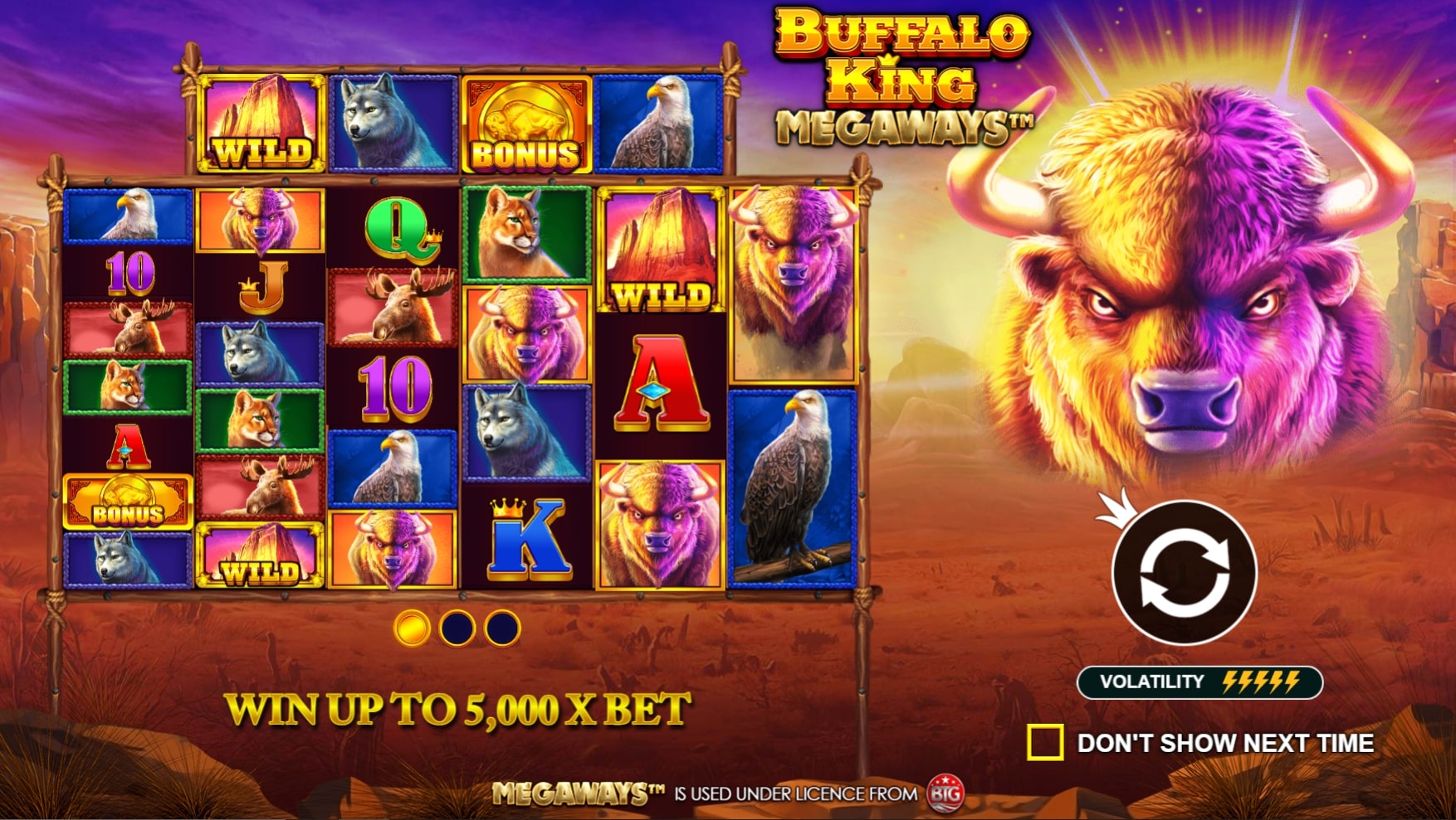 Buffalo King Megaways Slot Review