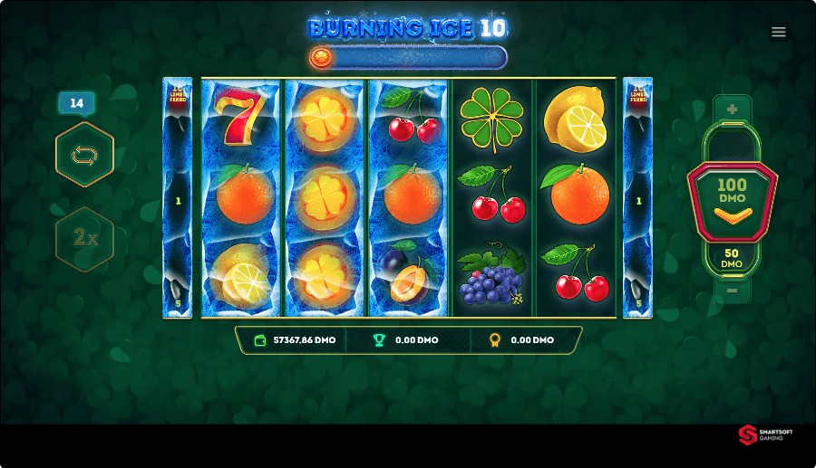 Burning Ice 10 online slot game bonus feature