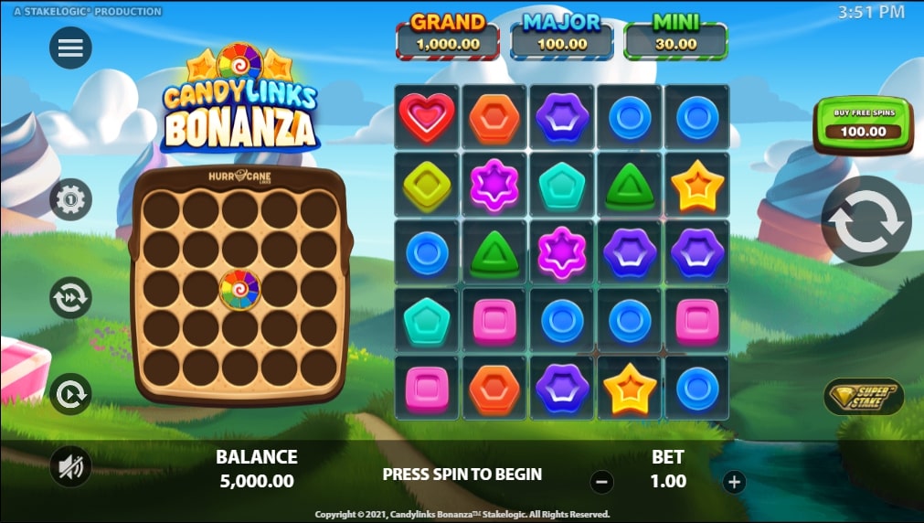 Play Candy Links Bonanza