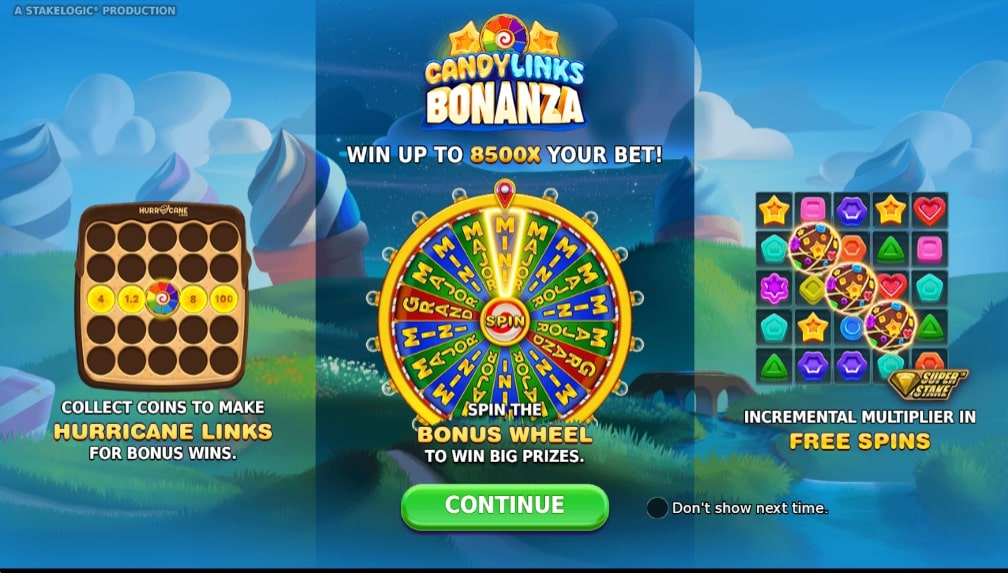 Candy Links Bonanza Slot Review