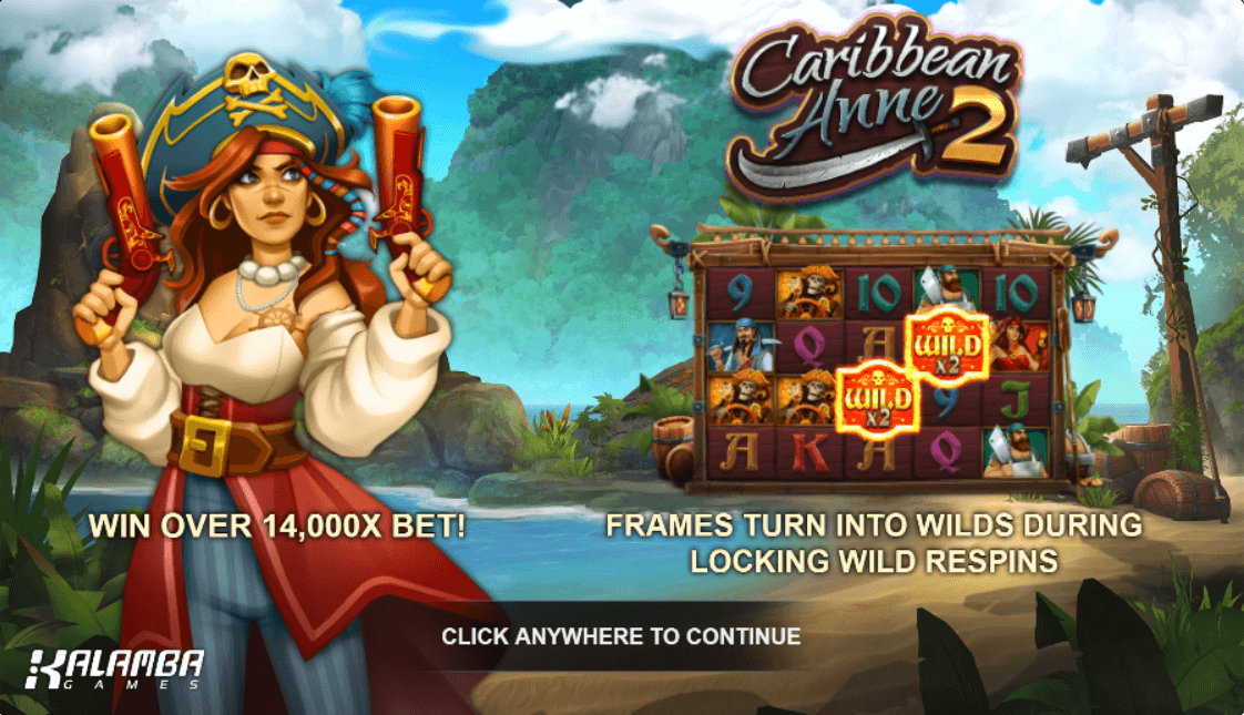 Caribbean Anne 2 Online Slots Game Features