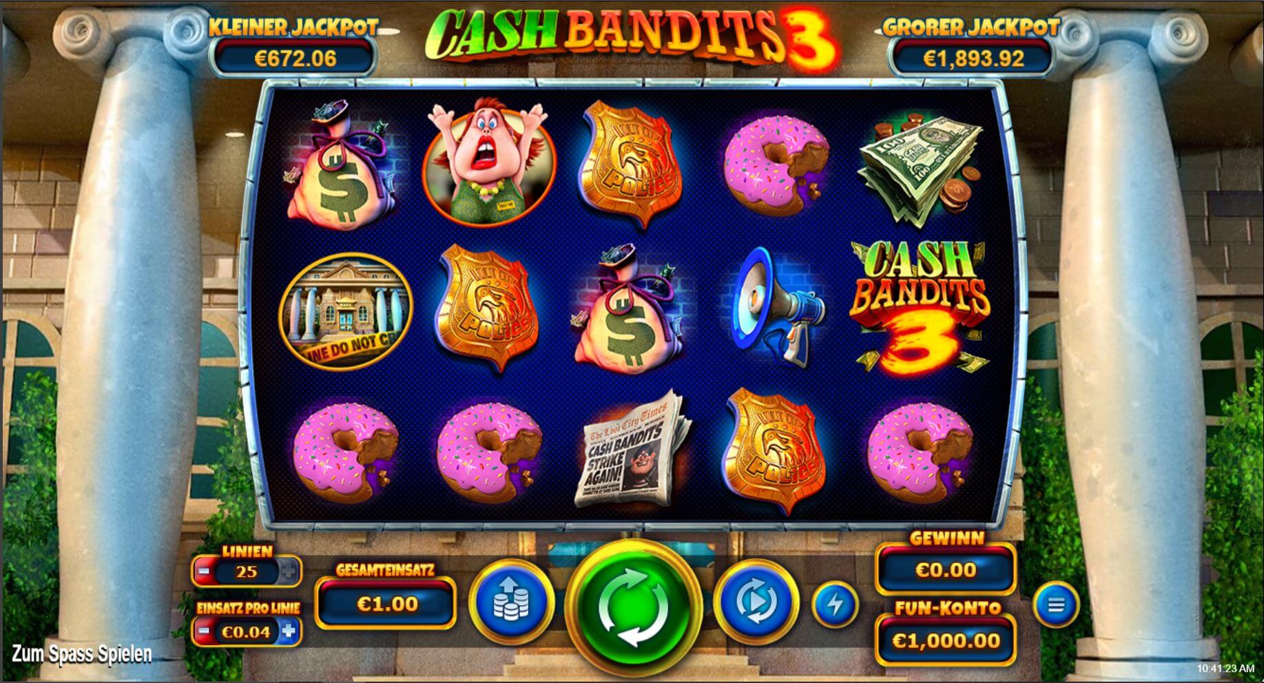 Cash Bandits 3 Slot by RTG Play for Free