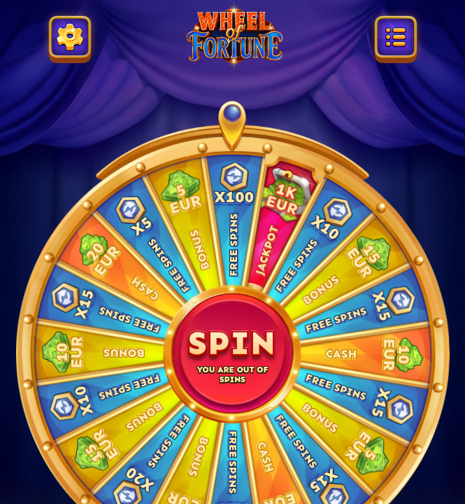 Casoola Casino Wheel of Fortune