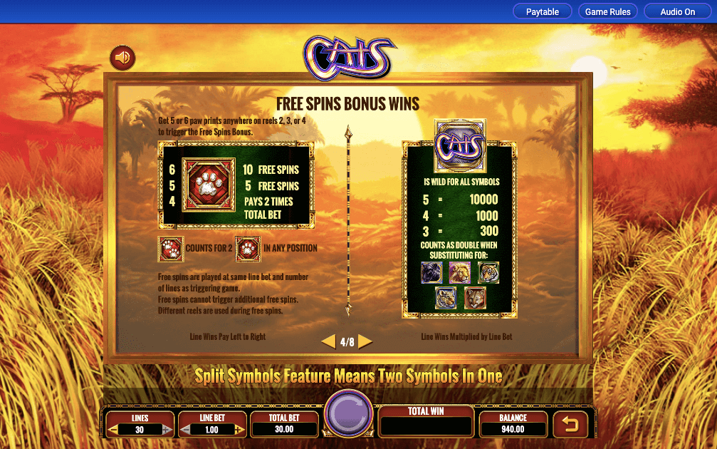 Cats Slot by IGT | Play for Free