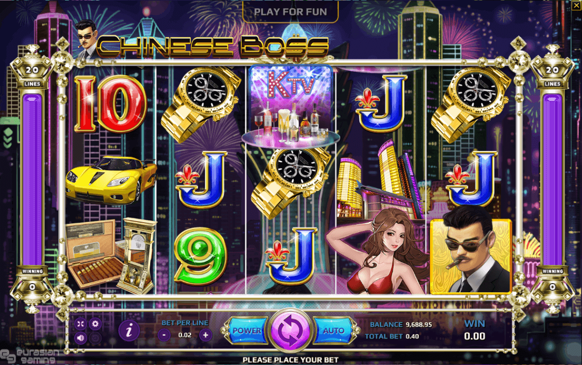 Chinese Boss Online Slots Game Reels