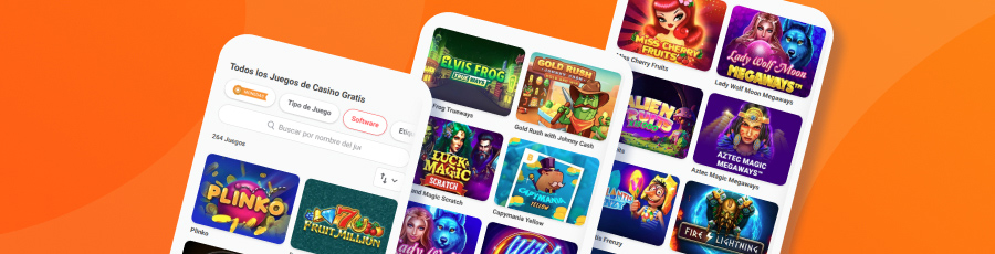 Banner de juegos de BGaming disponibles en Jugar por Monedas