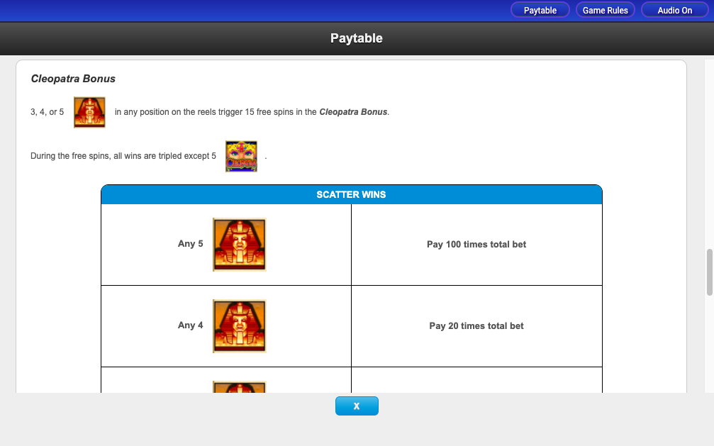 IGT_CLEOPATRA_SLOT_BONUS_FEATURES