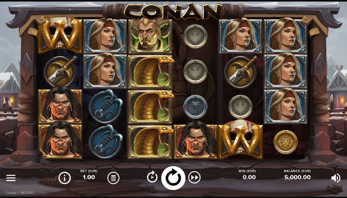 Conan Slot Machine Game