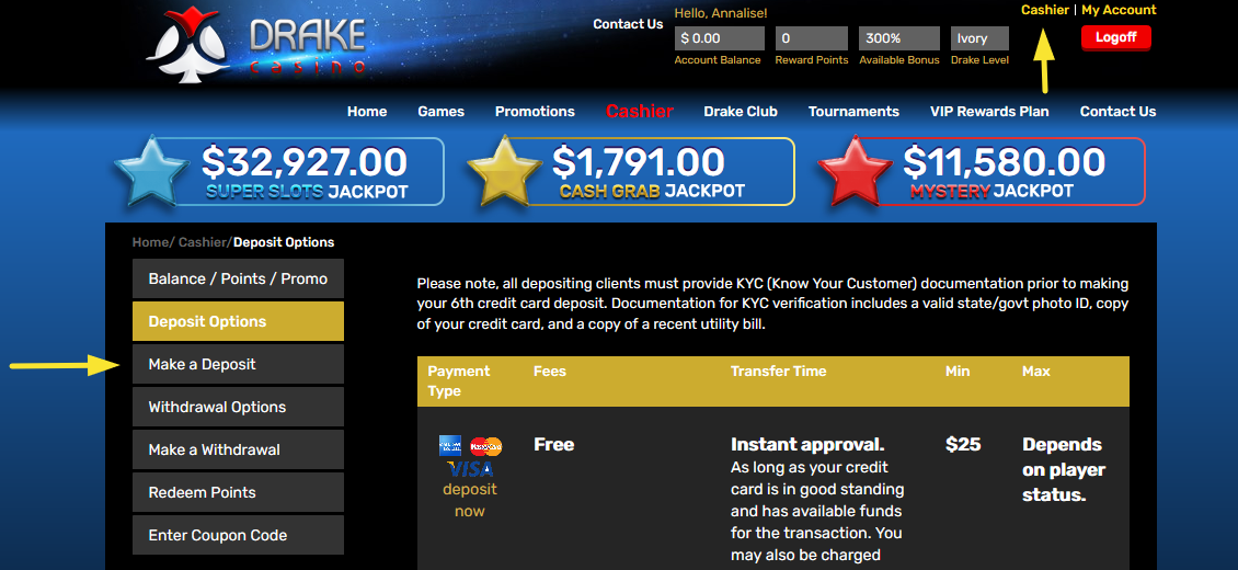 Best Drake Casino Bonus Codes & Promotions 2024 Updated!