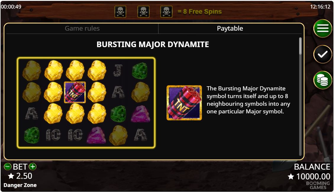 Booming Games Danger Zone Online Slot Special Features Explained