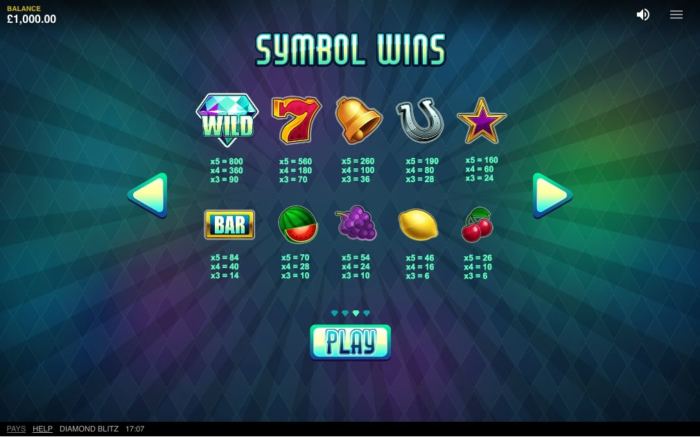 RED_TIGER_GAMING_DIAMOND_BLITZ_SLOT_PAYTABLE