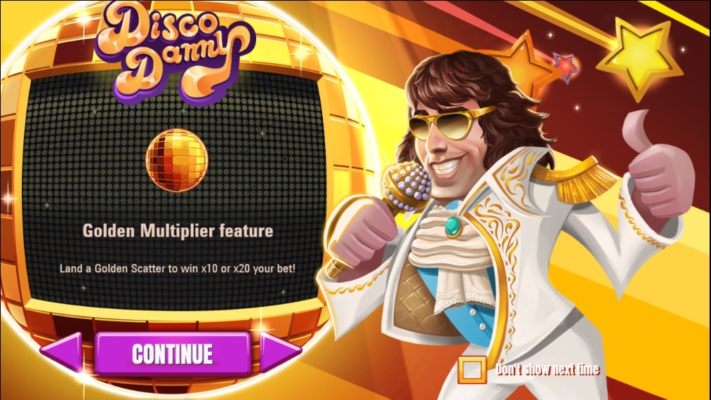 Disco Danny Slot Gameplay
