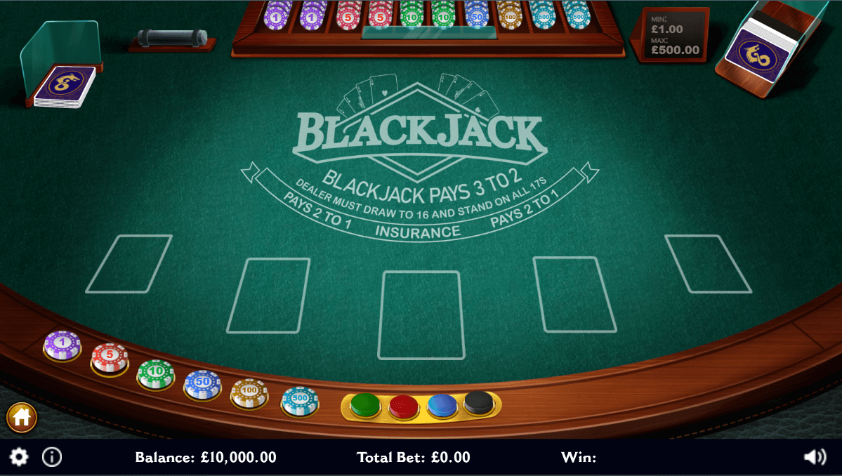Dragon Gaming Blackjack online blackjack game