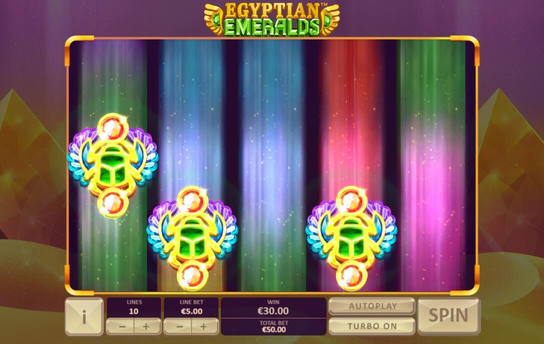 Egyptian Emeralds Online Slot special features